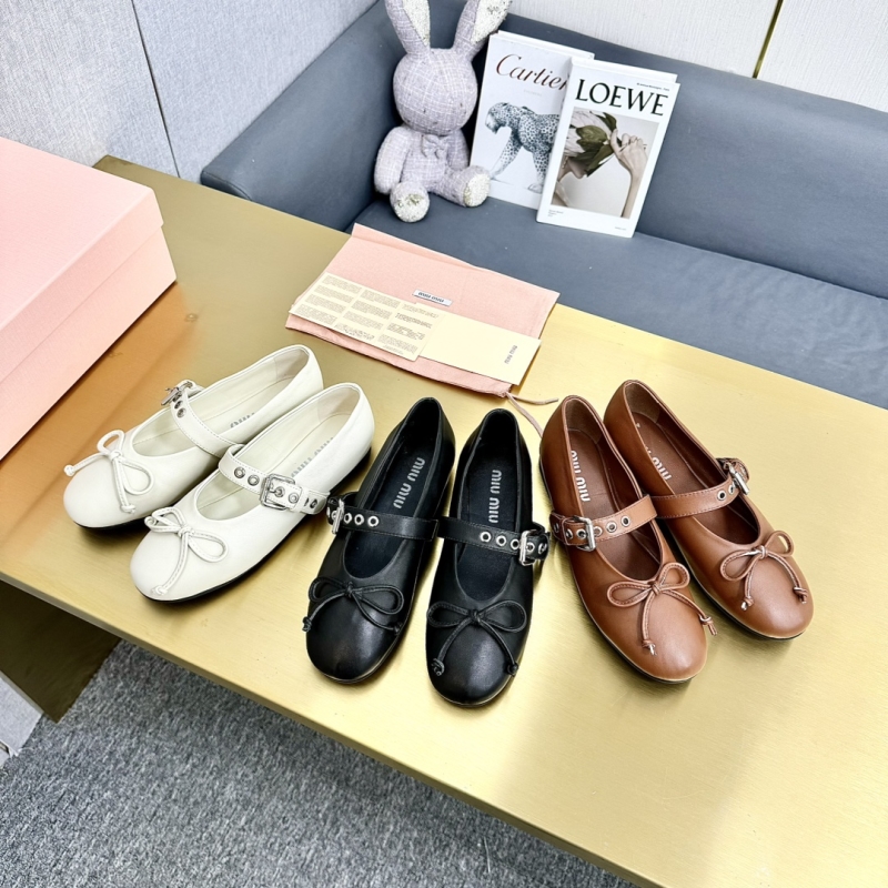 Miu Miu flat shoes